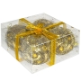 Набор новогодних шаров, 4 шт Цвет: золотой 07314G7 Феникс-Презент 2008 г ; Упаковка: пластиковая коробка инфо 728g.