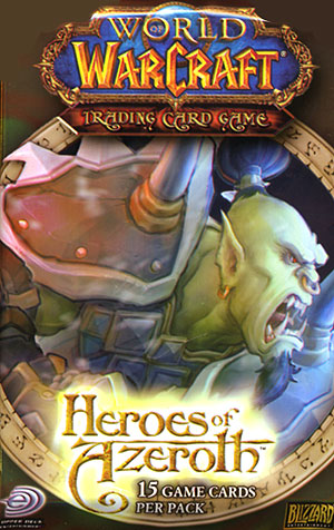World of WarCraft: Heroes of Azeroth Бустер из 15 карт Серия: Стратегическая карточная игра "World of WarCraft" инфо 2626g.